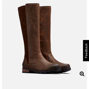 Sorel tall leather boots